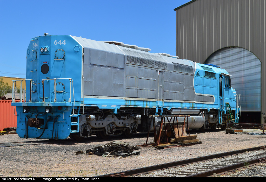 Ex Santa Fe SDF40-2 in Nevada